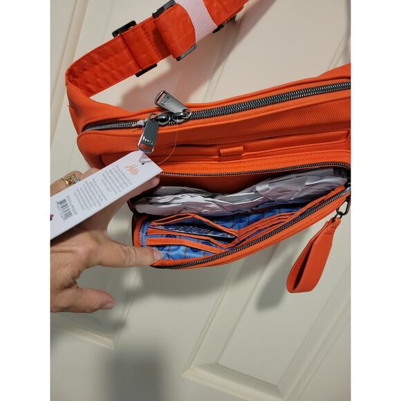 NWT Lug Hitch Matte Luxe VL Belt Bag Papaya - w/SHIPPING DISCOUNT - Picture 4 of 5